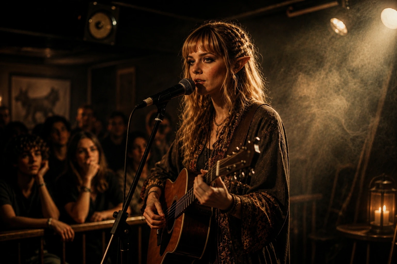 Vesper Vega performing in Silverdale