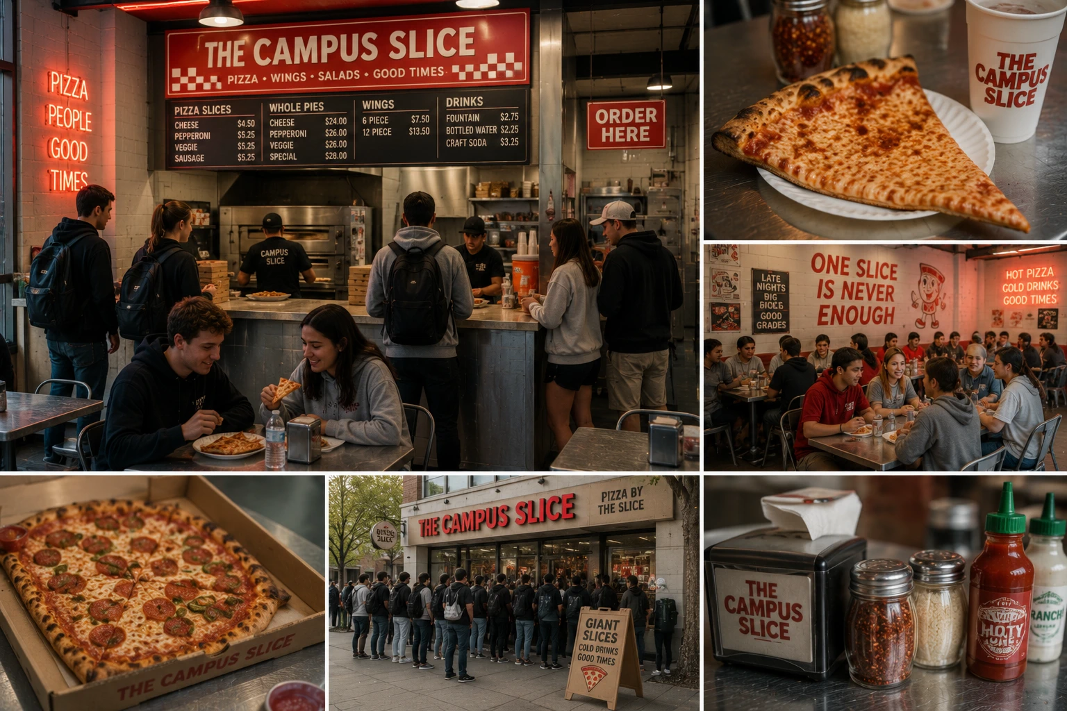 The Campus Slice restaurant