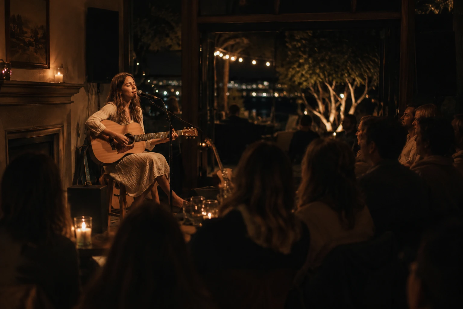 A live performance at The Perimeter